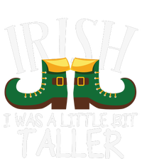 Irish I Was A Little Bit Taller Funny Patricks Day Women's Tri-Blend 3/4-Sleeve Raglan Shirt