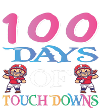 100 Days Of Touch Downs Funny Back To School Sweatshirt Cinch Pack Bag