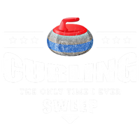 Curling Funny Sweep Curling Team Gift Womens California Wash Sweatshirt