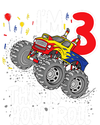  3 Year Old 3rd Birthday Boy Monster Truck Car Tank Top