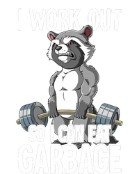 Raccoon Gym Weight Training I Work Out So I Can Eat Garbage Performance Sprint T-Shirt