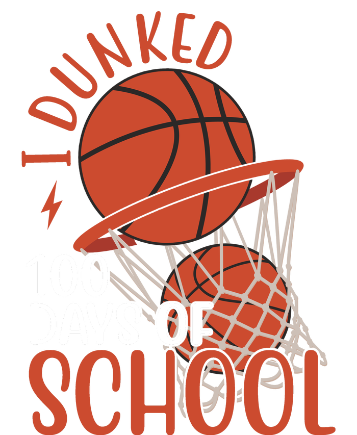 I Dunked 100 Days Of School Basketball Tote Bag