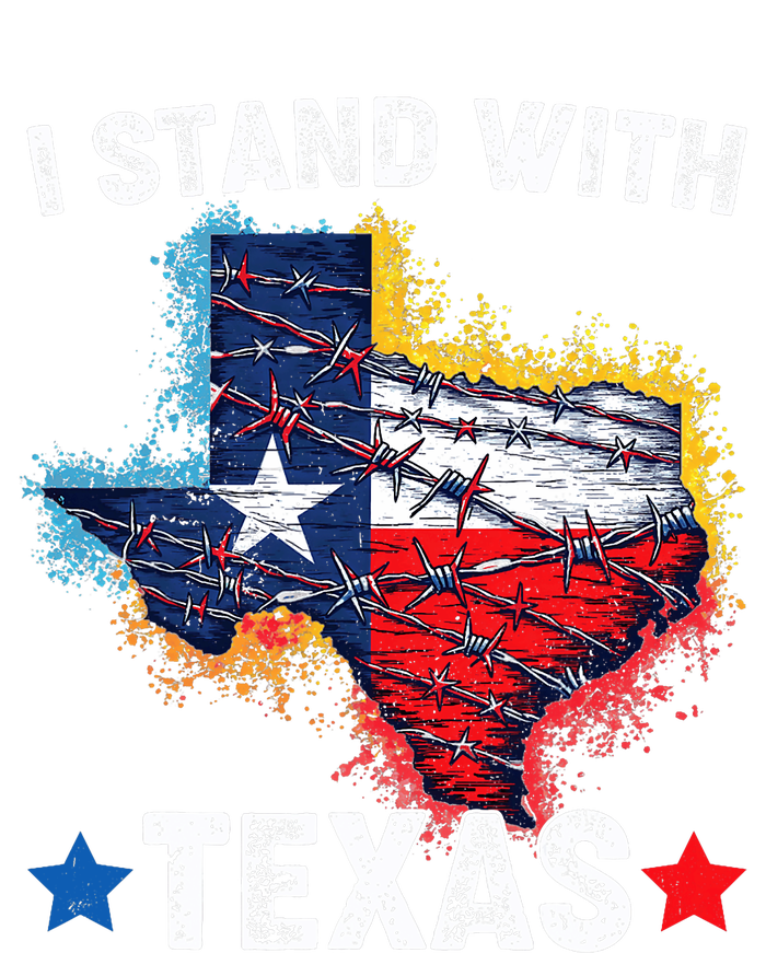 Flag Usa State Of Texas I Stand With Texas T-Shirt