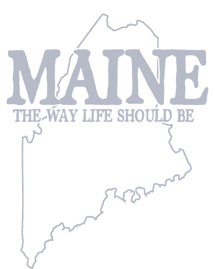 Maine The Way Life Should Be State Pride Graphic Infant Baby Jersey Bodysuit