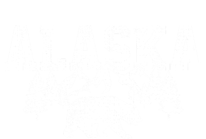 Alaska Mountains Forest Hunting Usa T-Shirt