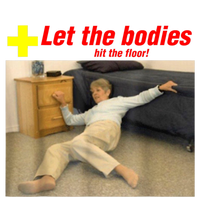 Let The Bodies Hit The Floor Funny Old Lady Sarcastic Meme Baby Bodysuit