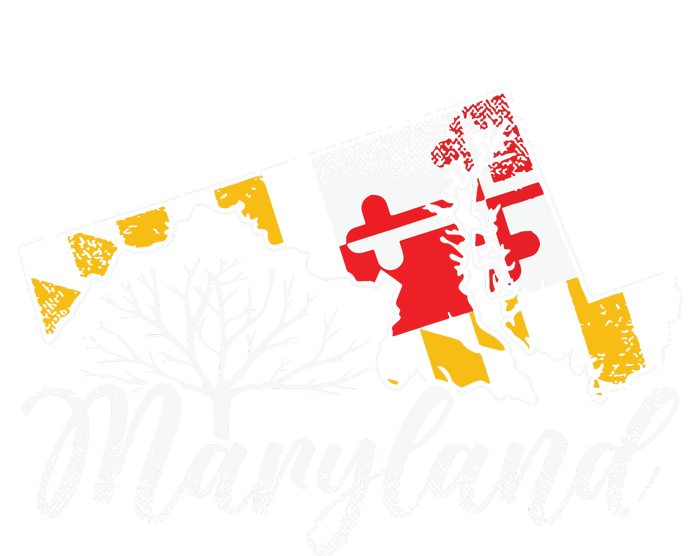 Maryland Flag And Pride Home Family Vintage Maryland Baby Long Sleeve Bodysuit