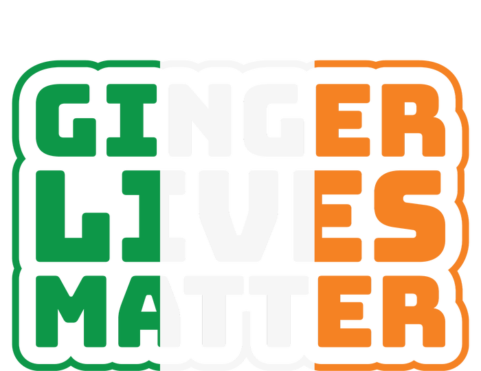 Ginger Lives Matter Funny St Patricks Day Cooling Performance Long Sleeve Crew