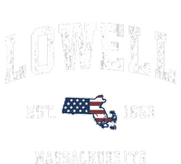 Lowell Massachusetts Ma Vintage American Flag Sports Design Tank Top