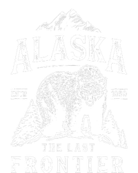 Alaska The Last Frontier Bear Home 7-Panel Snapback Hat