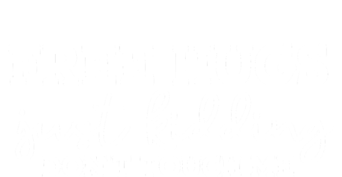 Free Hugs Just Kidding DonT Touch Me Women's Racerback Tank