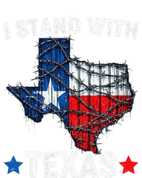 Flag Usa State Of Texas I Stand With Texas Ladies Long Sleeve Shirt