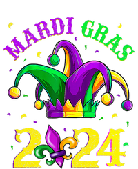 Mardi Gras 2024 Jester Costume Kids Tie-Dye T-Shirt