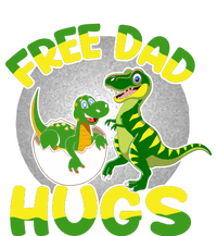 Free Dad Hugs Funny Dinosaurs Sketch Toddler T-Shirt