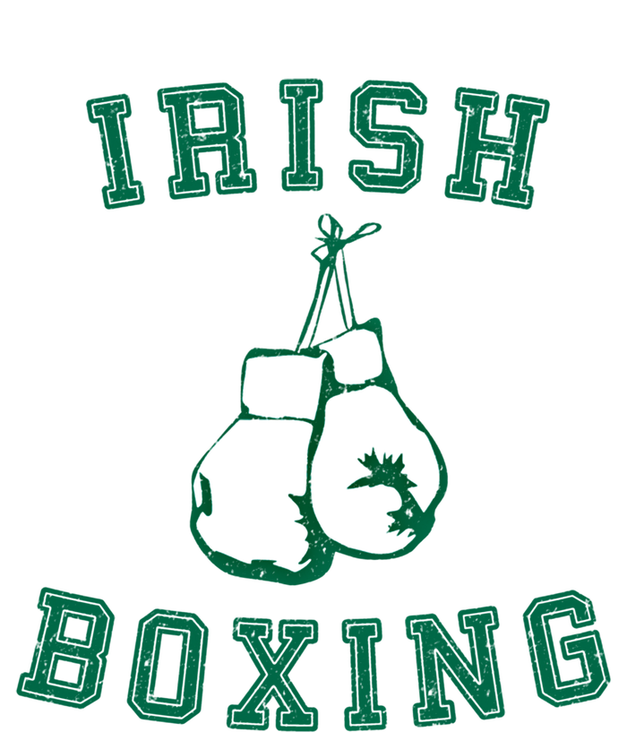 Irish Boxing Cool Gift Distressed Green Graphics Women's Fleece Hoodie