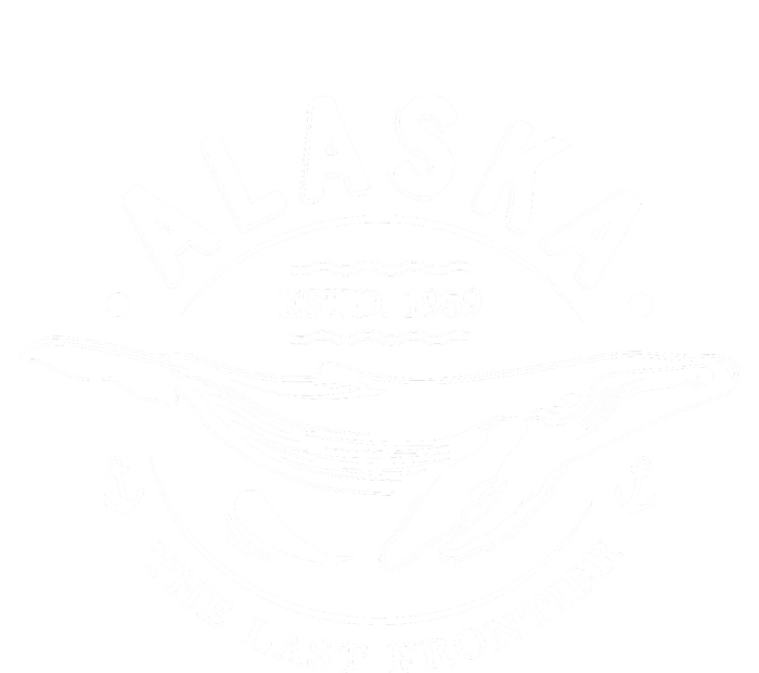 Alaska The Last Frontier Whale Home Cruise Vintage Cooling Performance Long Sleeve Crew