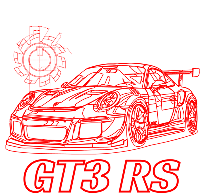 Jdm 90s Japan Motorsport Car Schematic Gt3 Rs Tech Jdm Lover Gift Bella+Canvas Jersey Crop Tee