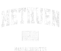 Methuen Massachusetts Ma Vintage American Flag Women’s Perfect Tri Rocker Tank