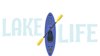 Lake Life Blue Kayak Gift Kids Hoodie