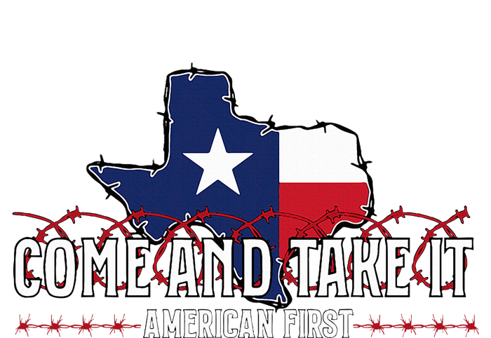 Come And Take It Razorwire Patriot Stand With Texas Premium T-Shirt