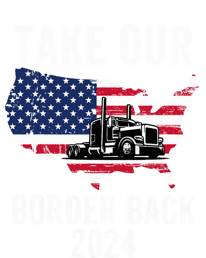 Take Our Border Back I Stand With Texas Truck Convoy 2024 T-Shirt