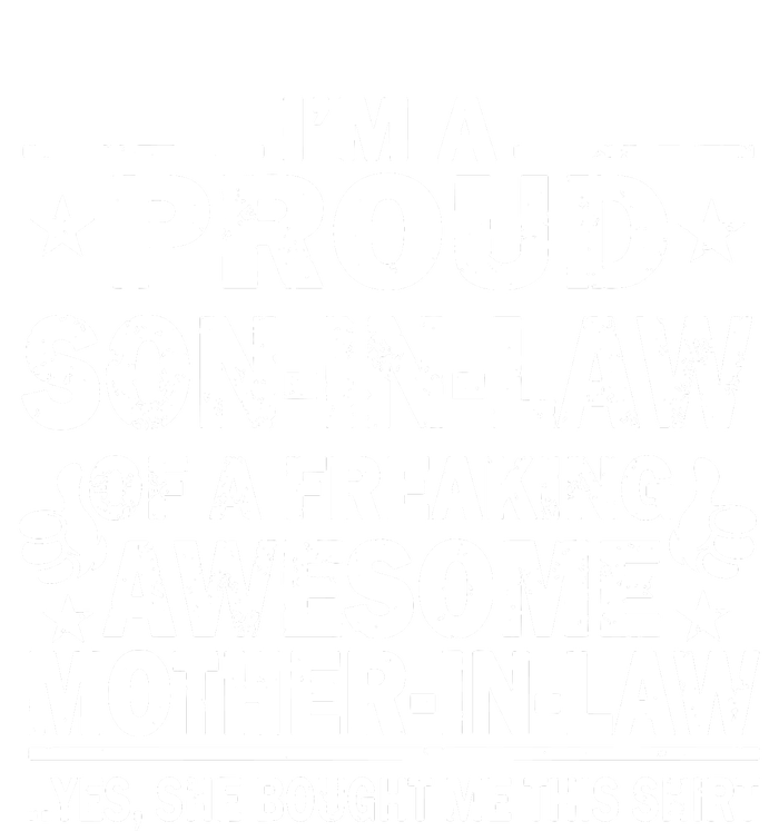 IM A Proud Son In Law Of A Freaking Awesome Mother Youth Performance Sprint T-Shirt