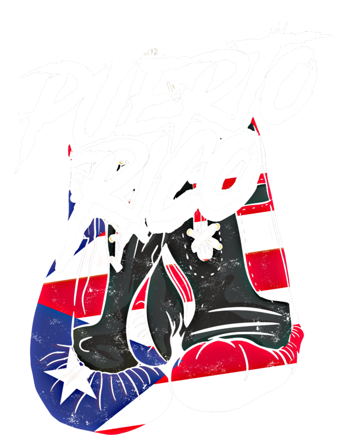 Puerto Rico In Boxing Gloves Hispanic Boxing Fighter Gift T-Shirt