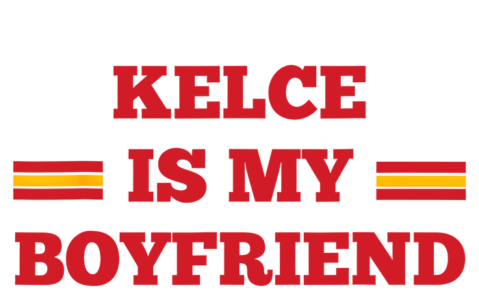 Kelce Is My Boyfriend Taylor Football Full Zip Hoodie