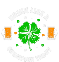 Drink Like A Champion Today Ladies Long Sleeve Shirt