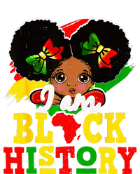 I Am Black History Month African American Women's Racerback Tank