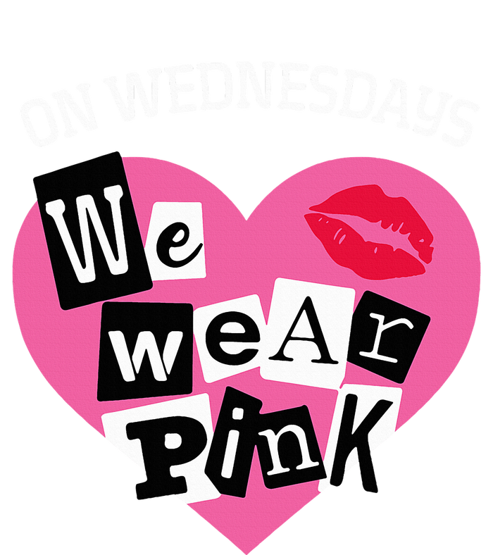 On Wednesday We Wear Pink Funny Valentine T-Shirt