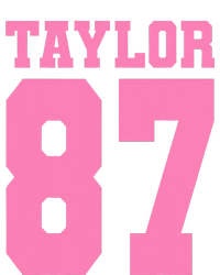 Pink Numbers Tay.Lor Ladies Essential Flowy Tank