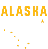 I Love Alaska Minimalist State Flag T-Shirt