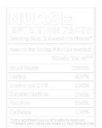 Nurse Nutrition Facts T-Shirt