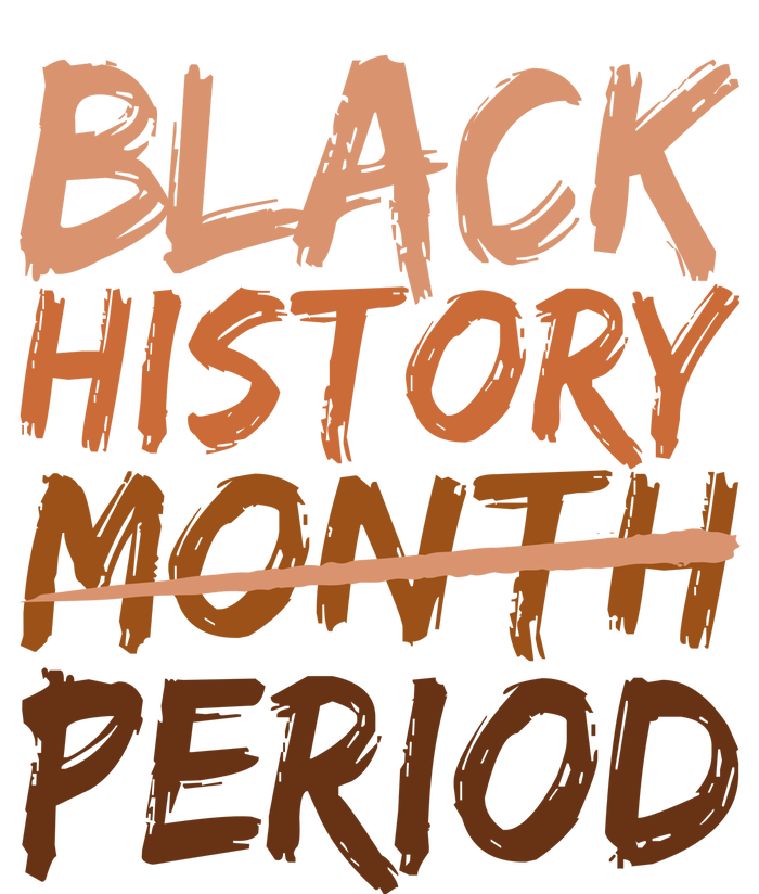 Black History Month Period African American Proud T-Shirt