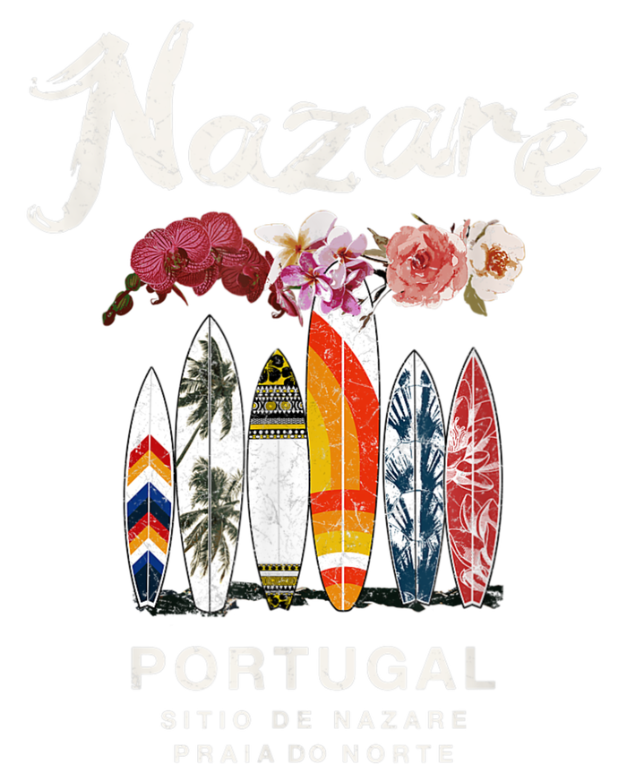 Nazare Portugal Vintage Surfing Gift Hoodie