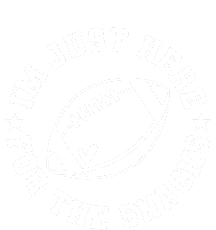 Football Game Day IM Just Here For The Snacks T-Shirt