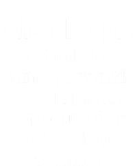 Short People God Only Lets Things Grow Untill They Are Perfect T-Shirt