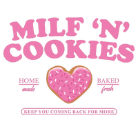 Milf N Cookies Love Home Made Baked Fresh Keep You Coming Ladies Essential Flowy Tank