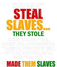 They Didnt Steal Slaves Black History Month Cooling Performance Long Sleeve Crew