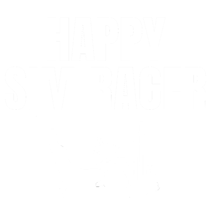 Happy Sim Racer Fun Esport Car Racing Sim Funny Sim Racer Sim Racing Cockpit Women’s Perfect Tri Rocker Tank