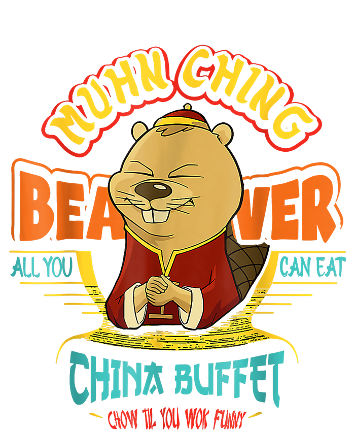 Muhn Ching Beaver All You Can Eat China Buffet Chow Short Acrylic Beanie