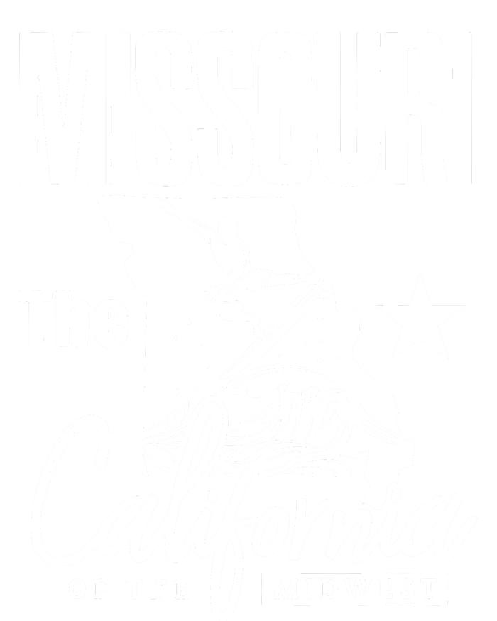 Funny State Of Missouri The California Of The Midwest Women’s Perfect Tri Rocker Tank