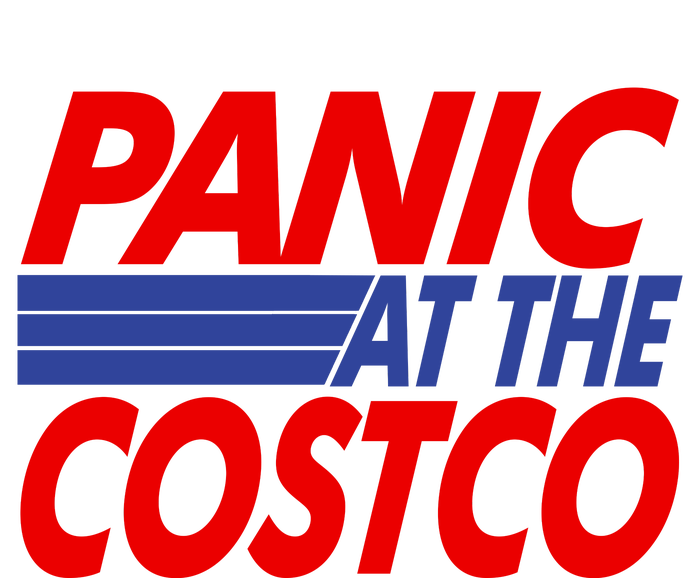 Panic At The Costco Funny Meme Softstyle CVC T-Shirt