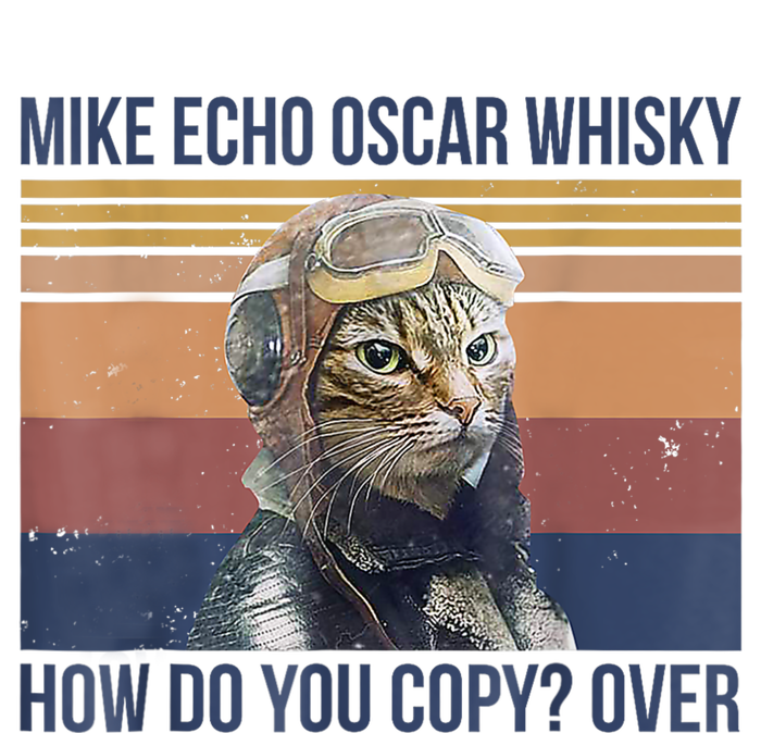 Cat Mike Echo Oscar Whisky How Do You Copy Over Vintage T-Shirt