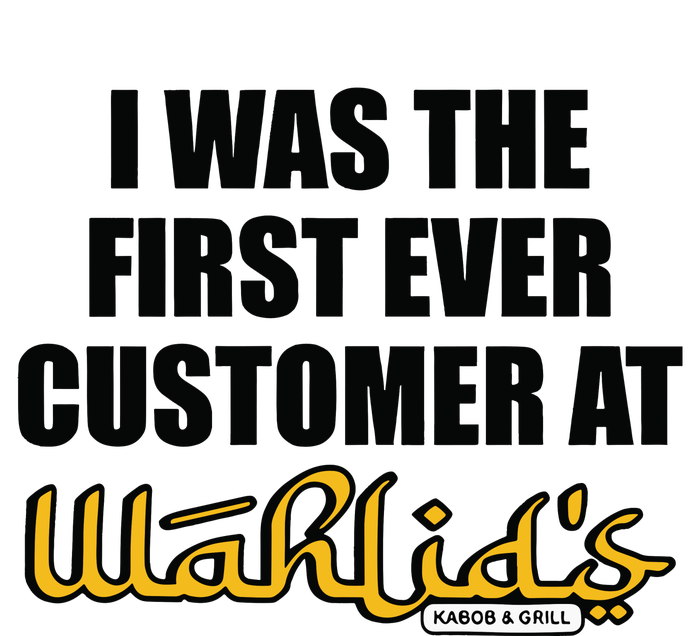 Wahlid Mohammad I Was The First Ever Customer At WahlidS Adult ChromaSoft Performance T-Shirt