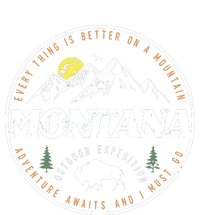 Montana Retro Vintage Mountain Outdoors State Graphic Tank Top