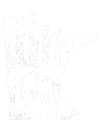 Uff Da Minnesota Map Funny Distressed T-Shirt