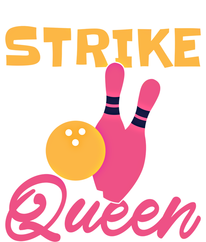 Strike Queen Bowling Team Bowler Gift T-Shirt