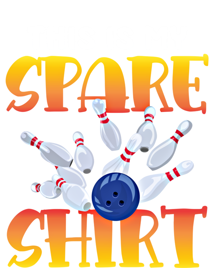 This Is My Spare 10 Pin Bowling Gift Bowling Team Cute Gift Ladies Long Sleeve Shirt